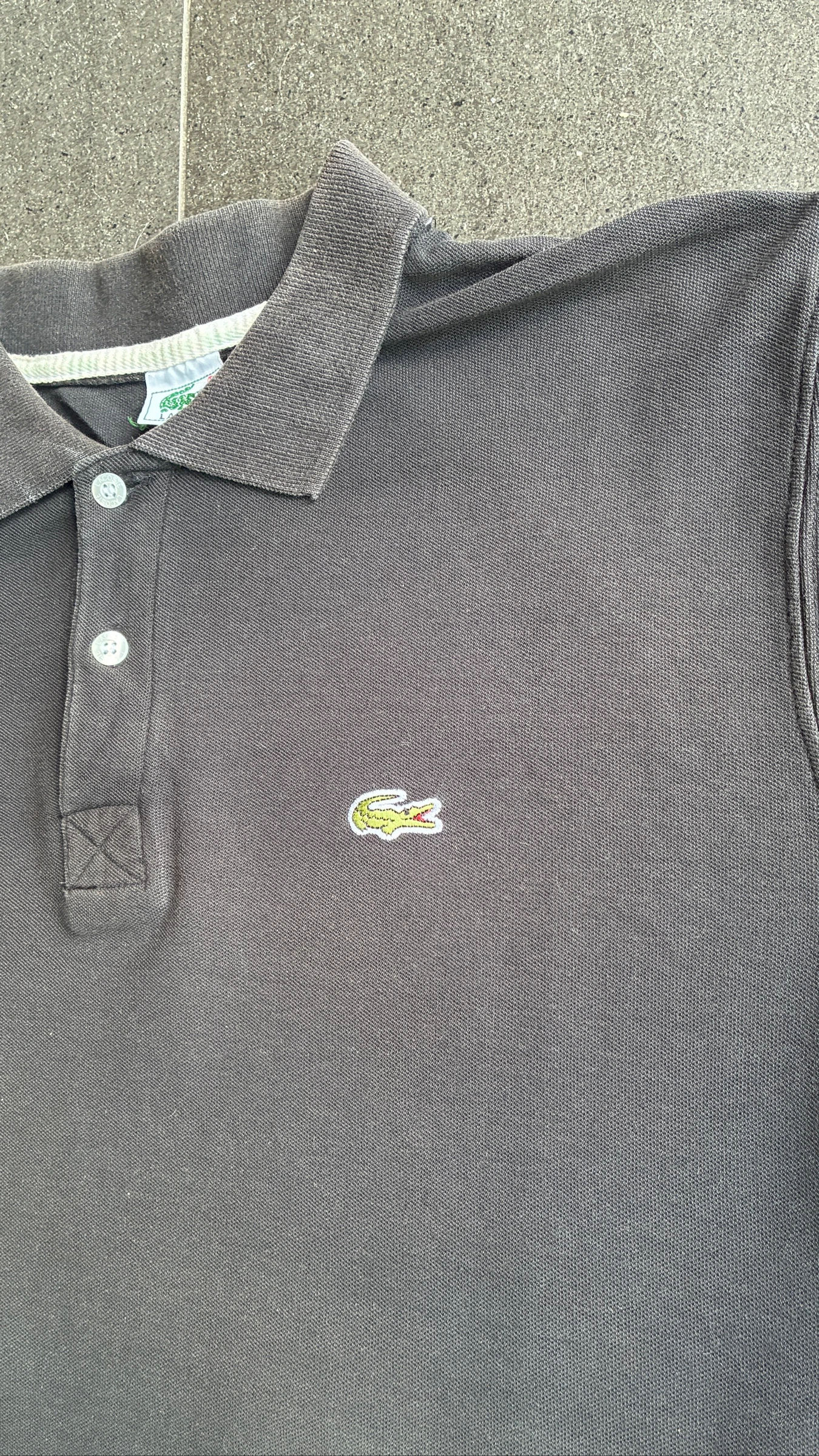 Polo Lacoste Preto – Tamanho GG – photo 4